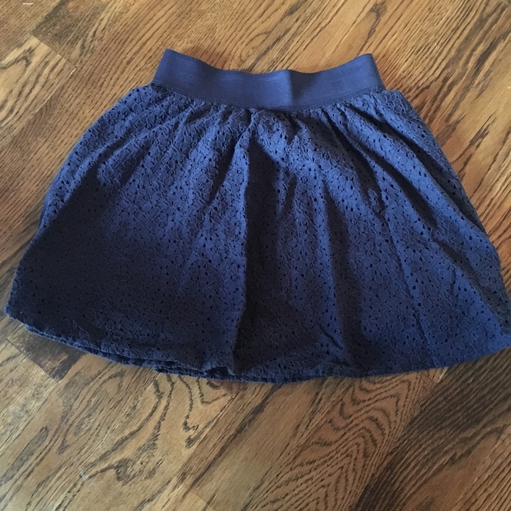 Navy blue skirt